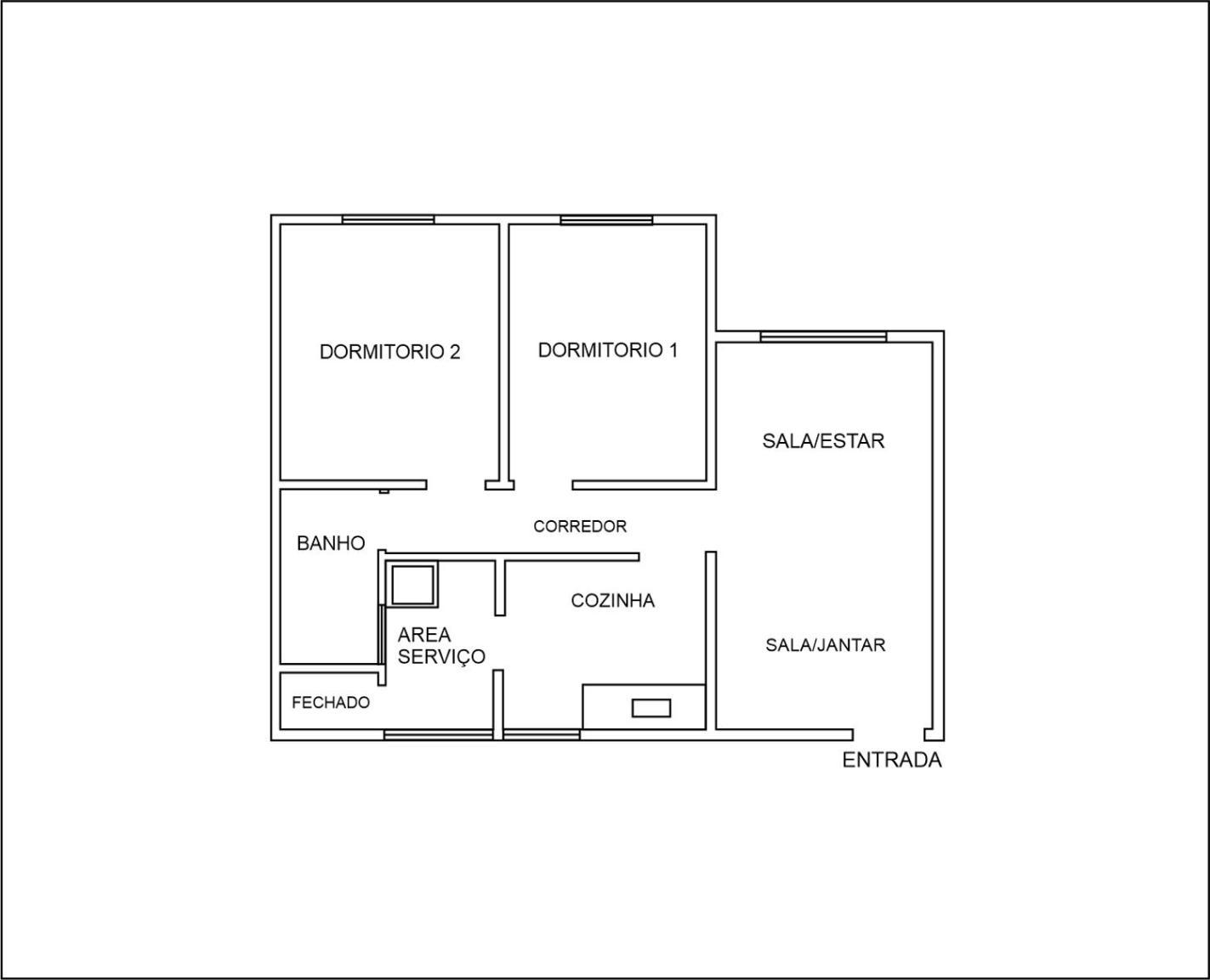 Apartamento Inteiro Para Ate 5 Pessoas 坎皮纳斯 外观 照片